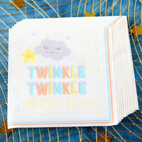 Thumbnail for Twinkle Twinkle 2 Ply Paper Napkins (Set of 30) - Alternate Image 7 | My Wedding Favors