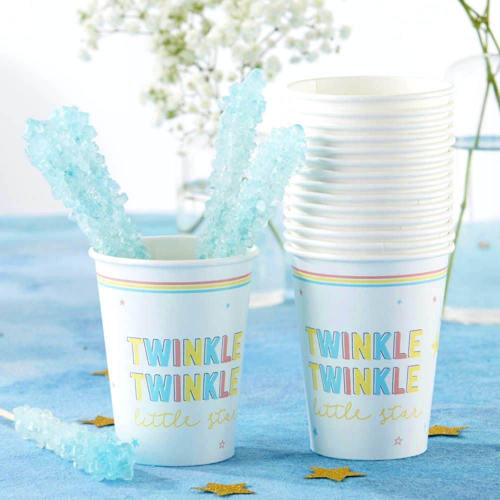 Twinkle Twinkle 8 oz. Paper Cups (Set of 16) - Main Image | My Wedding Favors