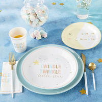 Thumbnail for Twinkle Twinkle 78 Piece Party Tableware Set (16 Guests) - Alternate Image 2 | My Wedding Favors