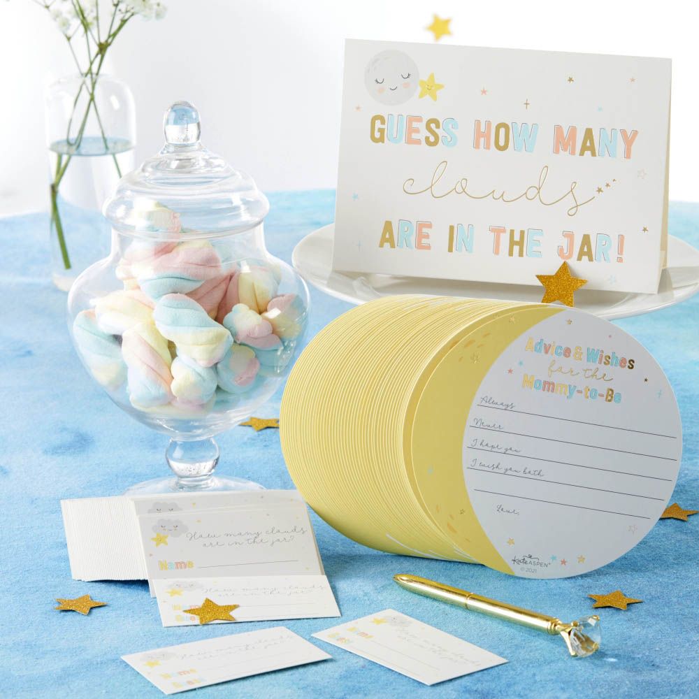Twinkle Twinkle Advice Card & Baby Shower Game (Set of 50) - Main Image | My Wedding Favors