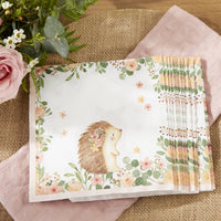Thumbnail for Pink Woodland Baby 2 Ply Paper Napkins (Set of 30) - Alternate Image 4 | My Wedding Favors