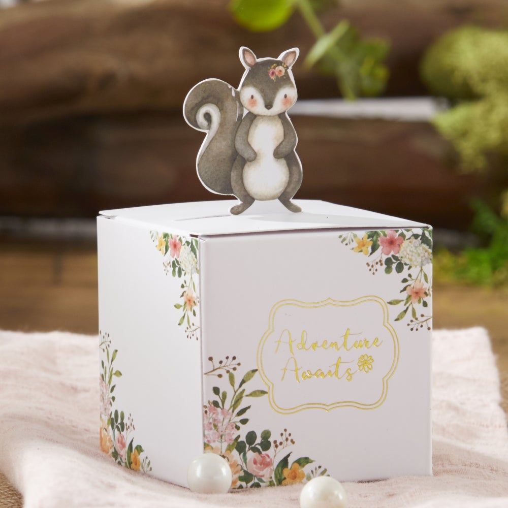 Pink Woodland Baby Favor Box (Set of 24) - Alternate Image 7 | My Wedding Favors