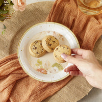 Thumbnail for Boho 7 in. Premium Paper Plates (Set of 16) - Alternate Image 2 | My Wedding Favors