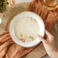 Thumbnail for Boho 7 in. Premium Paper Plates (Set of 16) - Alternate Image 5 | My Wedding Favors