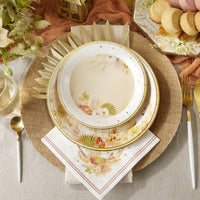 Thumbnail for Boho 9 in. Premium Paper Plates (Set of 16) - Alternate Image 2 | My Wedding Favors