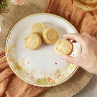 Thumbnail for Boho 9 in. Premium Paper Plates (Set of 16) - Alternate Image 3 | My Wedding Favors