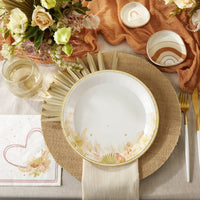 Thumbnail for Boho 9 in. Premium Paper Plates (Set of 16) - Alternate Image 5 | My Wedding Favors