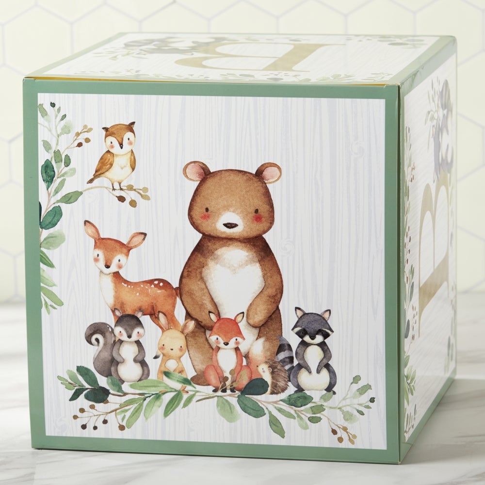 Woodland Baby Block Box (Set of 4) - Alternate Image 4 | My Wedding Favors