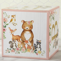 Thumbnail for Pink Woodland Baby Block Box (Set of 4) - Alternate Image 4 | My Wedding Favors