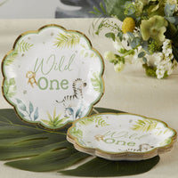 Safari Baby 7 in. Premium Paper Plates (Set of 16) - Alternate Image 5 | My Wedding Favors