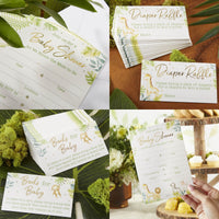 Safari Baby Shower Invitation & Thank You Card Bundle (Set of 20) - Alternate Image 4 | My Wedding Favors
