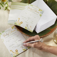 Safari Baby Shower Invitation & Thank You Card Bundle (Set of 20) - Alternate Image 5 | My Wedding Favors