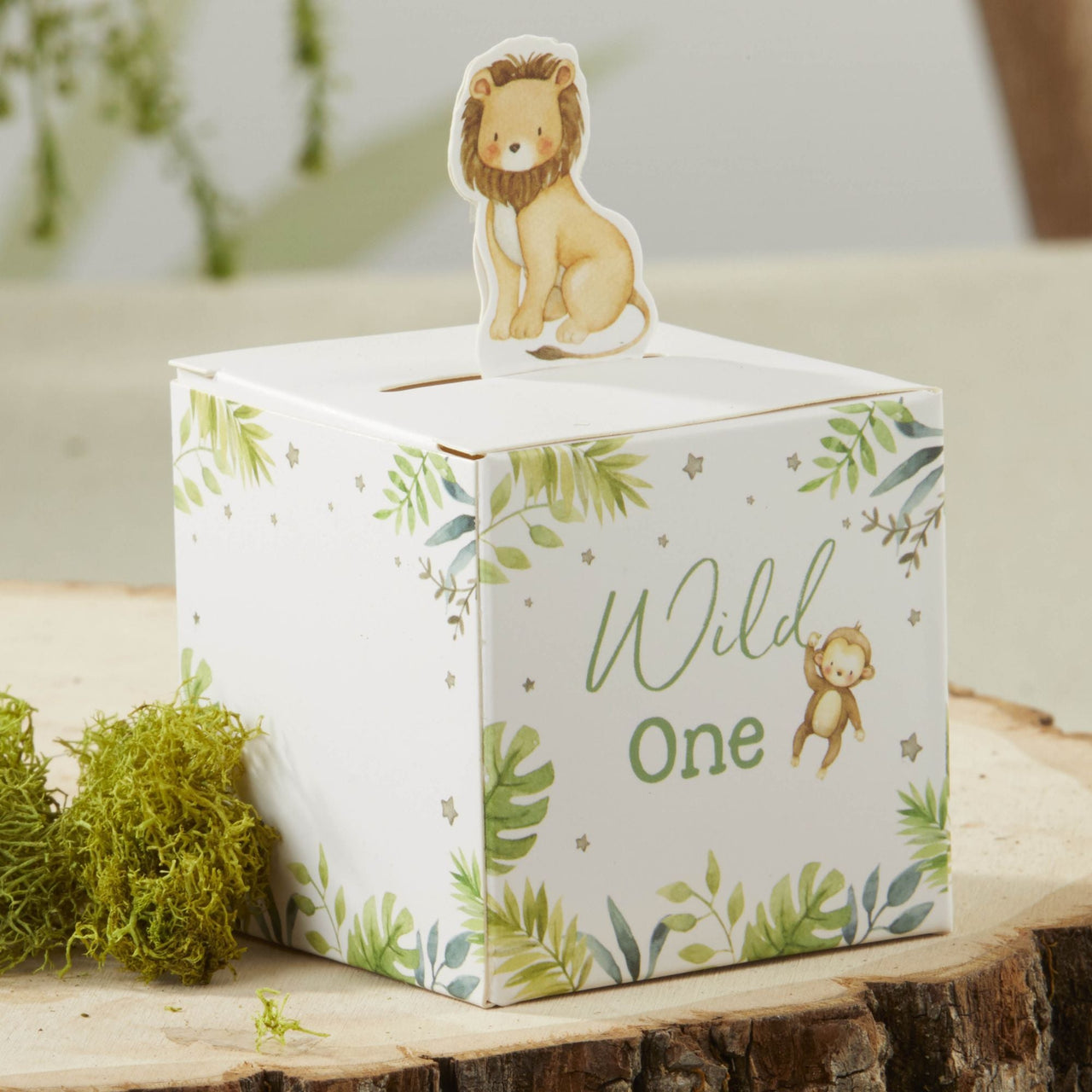 Safari Baby Favor Box (Set of 24) - Alternate Image 7 | My Wedding Favors