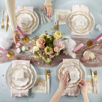 Boho Rainbow Baby 2 Ply Paper Napkins (Set of 30) - Alternate Image 5 | My Wedding Favors