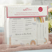 Thumbnail for Boho Rainbow Baby Advice Card & Baby Shower Game (Set of 50) - Alternate Image 5 | My Wedding Favors