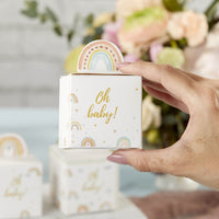 Thumbnail for Boho Rainbow Baby Favor Box (Set of 24) - Alternate Image 3 | My Wedding Favors