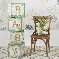 Safari Baby Block Box (Set of 4) - Alternate Image 2 | My Wedding Favors