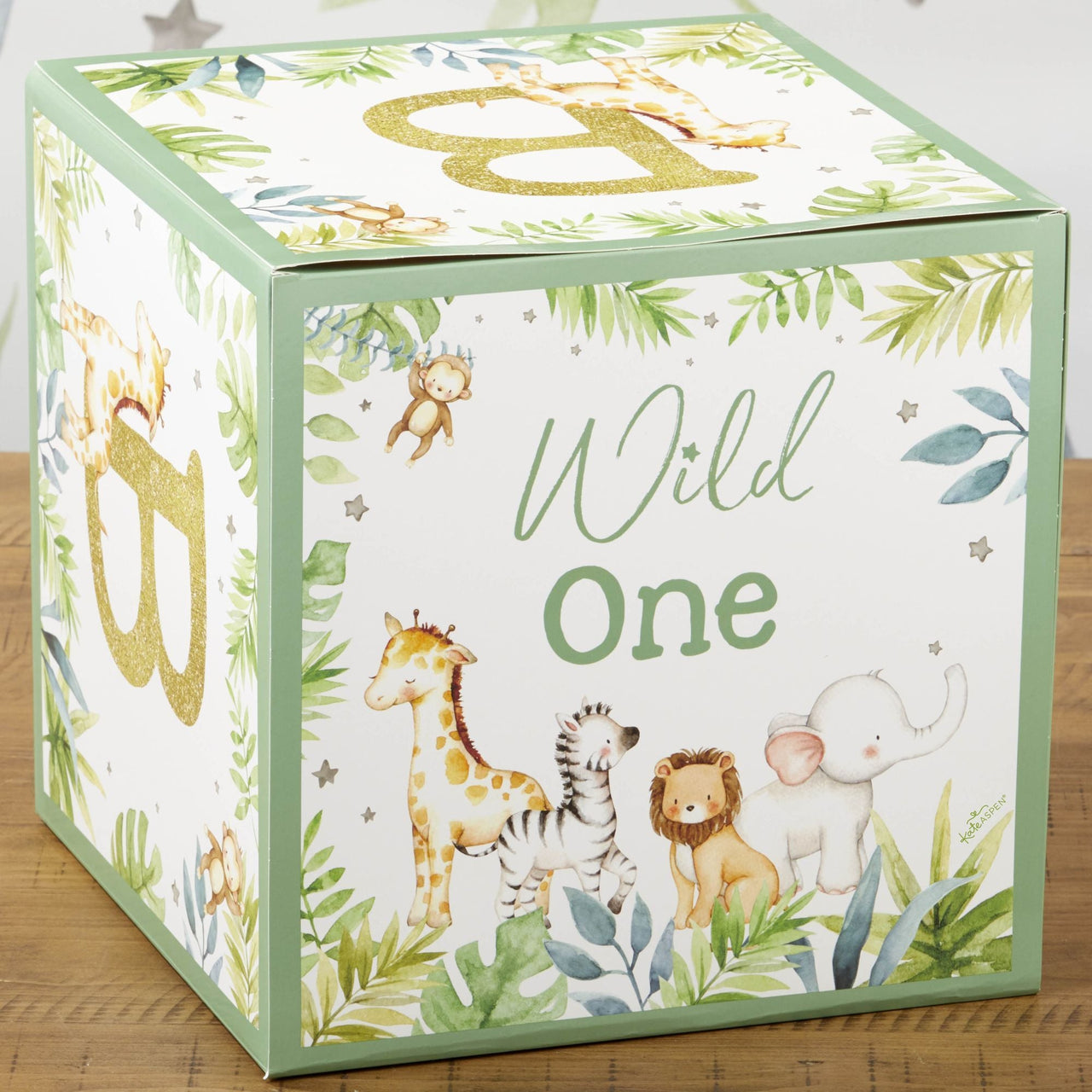 Safari Baby Block Box (Set of 4) - Alternate Image 5 | My Wedding Favors