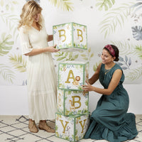 Safari Baby Block Box (Set of 4) - Alternate Image 7 | My Wedding Favors