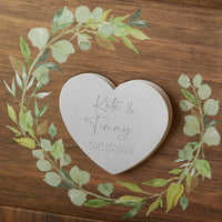 Thumbnail for Rustic Brown Wood Card Box - Alternate Image 4 | My Wedding Favors
