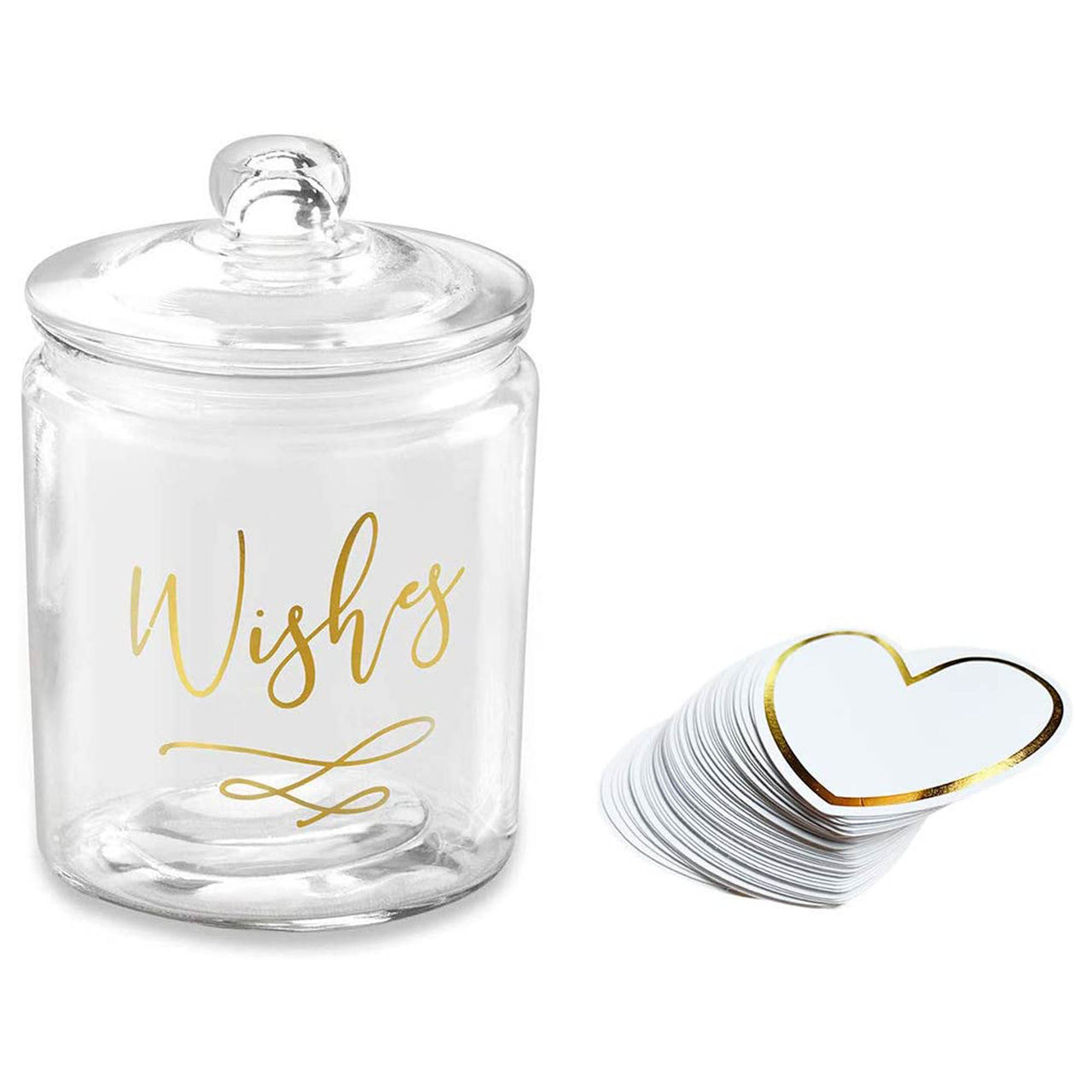 Heart Shaped Cards for Wish Jar (Set of 100) - Alternate Image 4 | My Wedding Favors