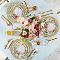 Garden Blooms 7 in. Premium Paper Plates (Set of 16) - Alternate Image 4 | My Wedding Favors