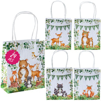 Thumbnail for Woodland Baby Shower Gift Bag (Set of 24) - Alternate Image 8 | My Wedding Favors