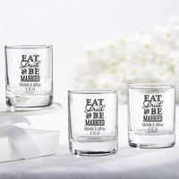 Personalized 2 oz. Shot Glass/Votive Holder - Main Image2 | My Wedding Favors