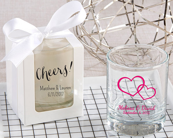 Personalized 2 oz. Shot Glass/Votive Holder - Alternate Image 6 | My Wedding Favors