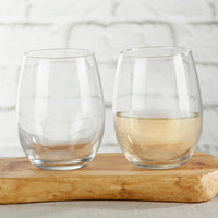 DIY 9 oz. Stemless Wine Glass - Main Image | My Wedding Favors