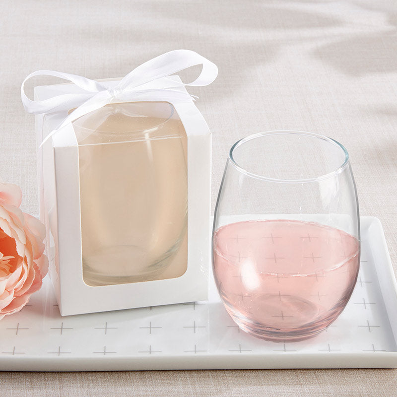 DIY 9 oz. Stemless Wine Glass - Alternate Image 3 | My Wedding Favors