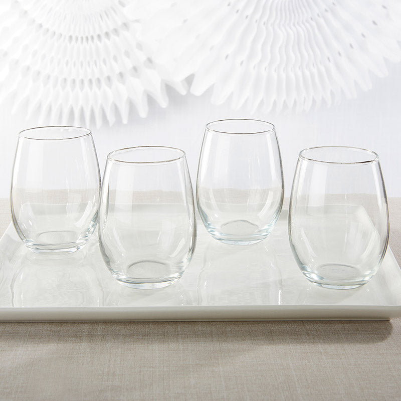 DIY 9 oz. Stemless Wine Glass - Alternate Image 4 | My Wedding Favors