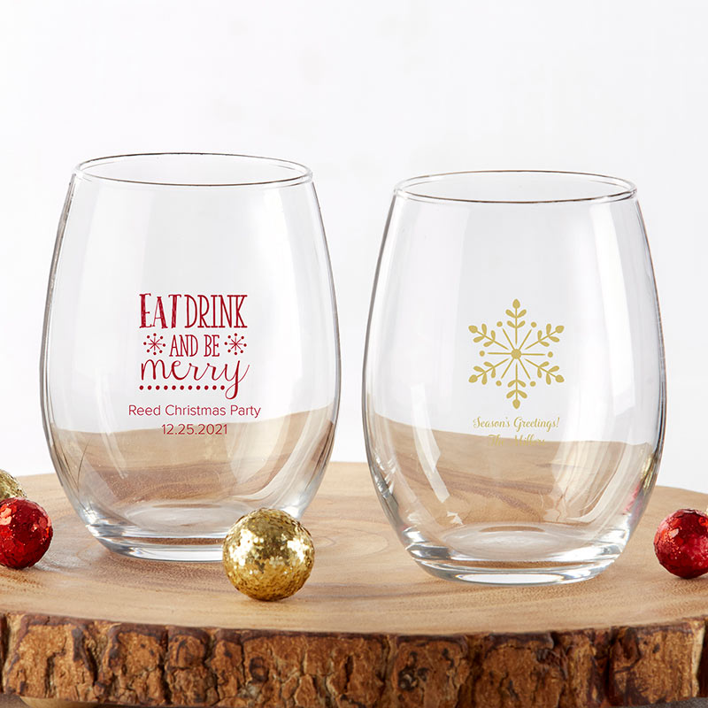 Personalized Stemless wines , birthday Gift, Military Gift, The Crystal  Shoppe.