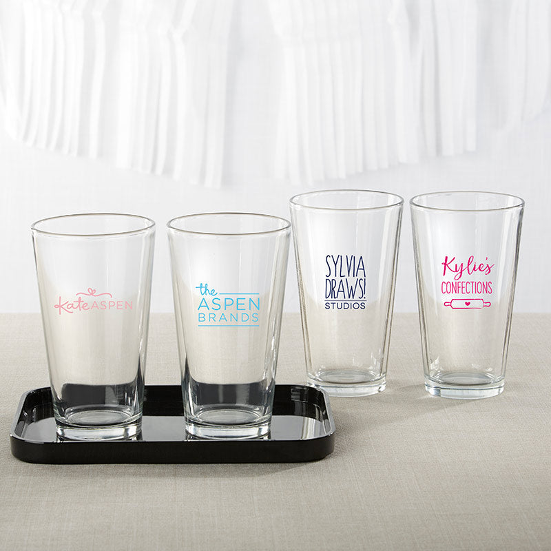 Custom Printed Glassware | 16 oz. Pint Glass