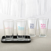 Personalized Custom Design 16 oz. Pint Glass - Main Image | My Wedding Favors
