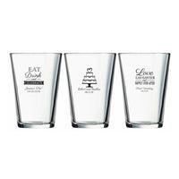 Thumbnail for Personalized Wedding 16 oz. Pint Glass - Alternate Image 2 | My Wedding Favors