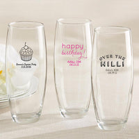 Thumbnail for Personalized 9 oz. Stemless Champagne Glass - Alternate Image 5 | My Wedding Favors