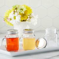 Thumbnail for DIY 4 oz. Mini Mason Mug Shot Glass with Lid - Alternate Image 3 | My Wedding Favors