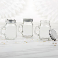 Thumbnail for DIY 4 oz. Mini Mason Mug Shot Glass with Lid - Main Image1 | My Wedding Favors