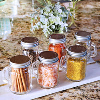 Thumbnail for DIY 4 oz. Mini Mason Mug Shot Glass with Lid - Alternate Image 6 | My Wedding Favors