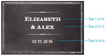 Personalized Mini Wine Bottle Labels (Many Designs Available) - Alternate Image 6 | My Wedding Favors
