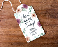 Thumbnail for Personalized Bridal Floral Statement Tags (Set of 12)