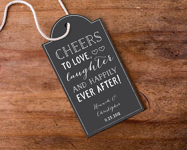 Personalized Chalk Statement Tags (Set of 12)