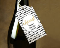 Thumbnail for Personalized Modern Classic Statement Tags (Set of 12)