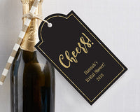 Thumbnail for Personalized Gold Glitter Statement Tags (Set of 12)