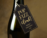 Thumbnail for Personalized Gold Glitter Statement Tags (Set of 12)