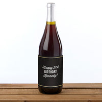 Personalized Boozy Birthday Wine Bottle Labels - Main Image | My Wedding Favors