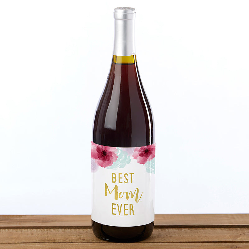 Mother's Day Wine Bottle Label (Set of 6) - Main Image | My Wedding Favors