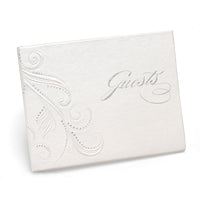 Thumbnail for Swirl Dots Guest Book - Main Image | My Wedding Favors