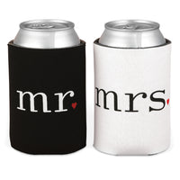 Thumbnail for Mr. & Mrs. Drink Sleeve - Main Image | My Wedding Favors